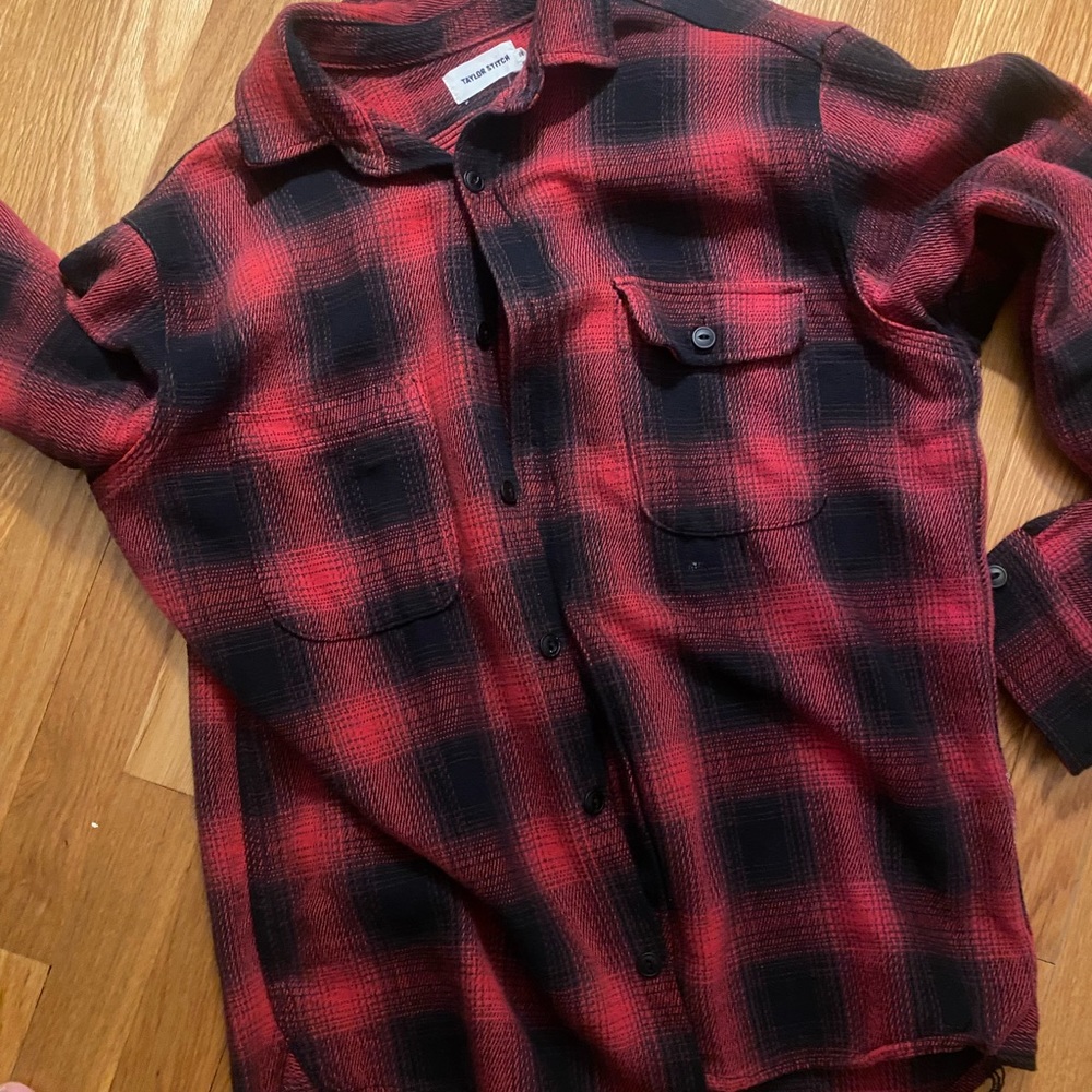 Taylor Stitch Moto Shirt XL